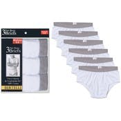 Boys' Briefs - XL, White, 3 Packs