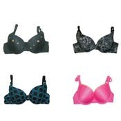 Women's Plus Size Bras - Assorted Colors, 36C-42D