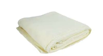 Polar Fleece Blankets - 50" x 60", Classic Weight, Cream