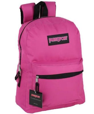 Classic Backpacks - Pink, 17"