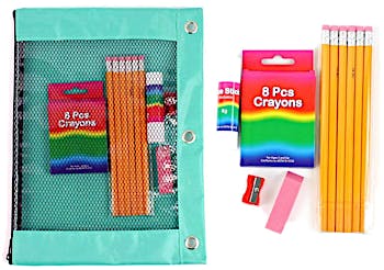 Wholesale 40-Piece School Supply Kit - Middle School & High School