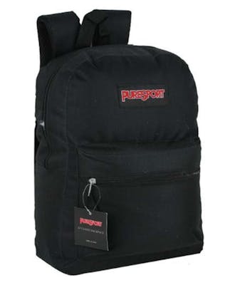 17" Classic Backpack &amp; Elementary School Supply Kit Sets - Prefilled, Black