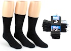 Men's Tube Socks - Black, Size 11-13 image number null