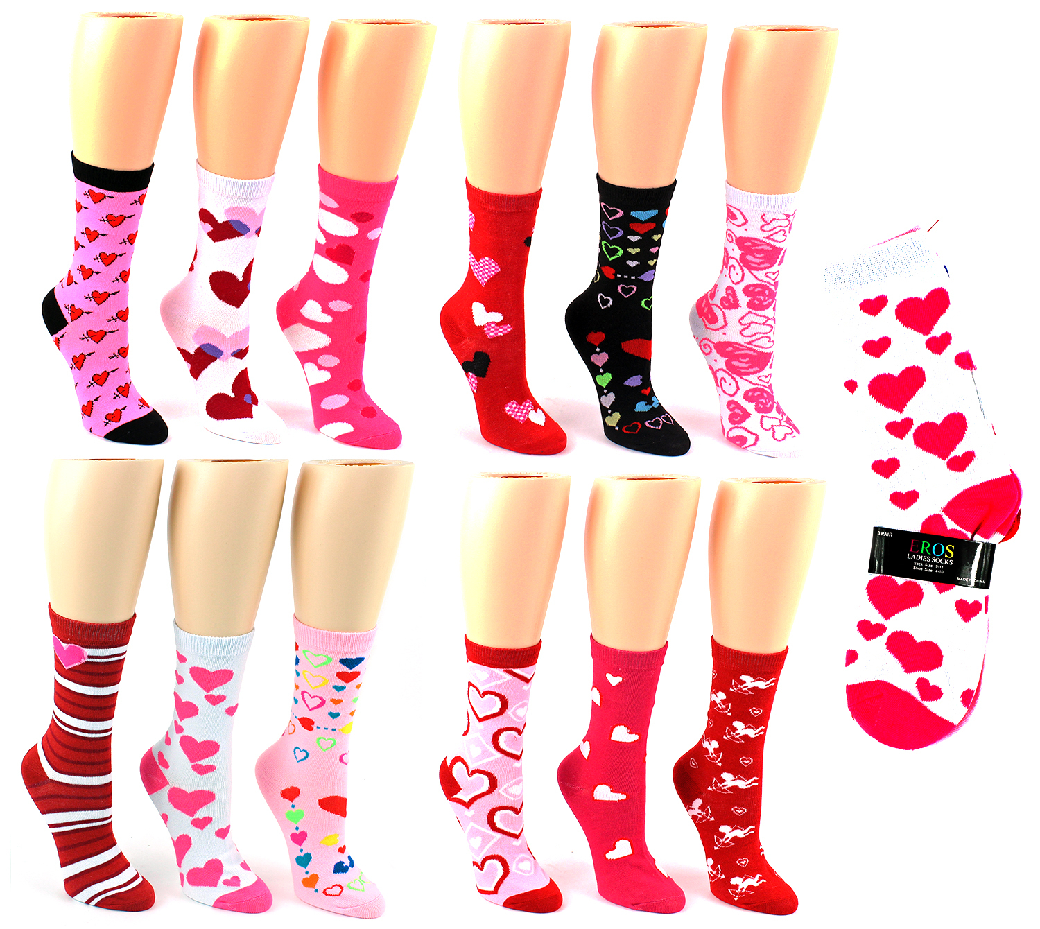 Check it Out!! K Bell Valentines Day Socks Adorable 