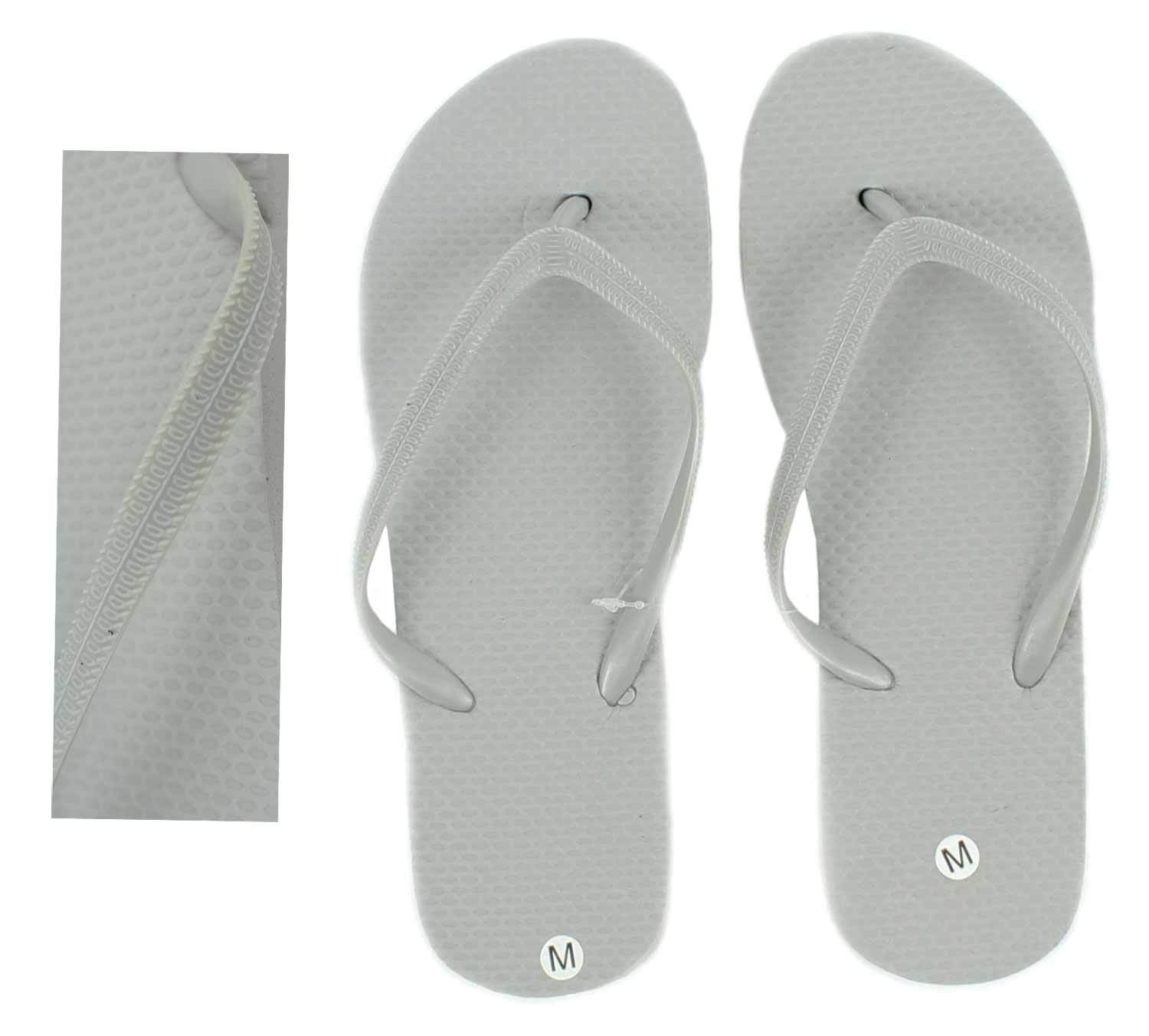 cheap silver flip flops