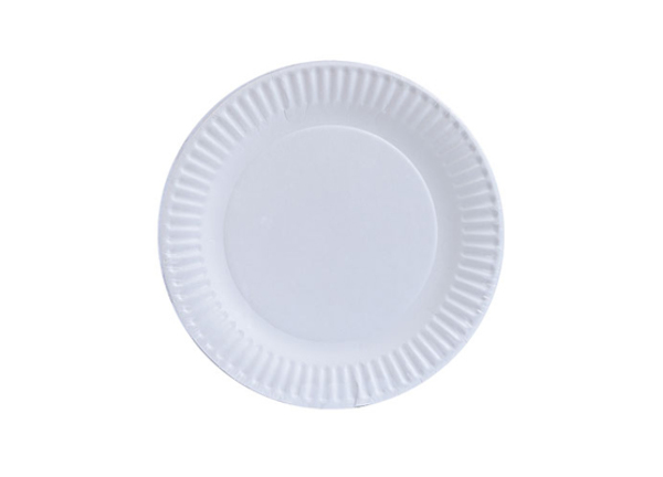 Bulk Paper Plates - White, 6 Inch - Wholesale Disposable Dinnerware