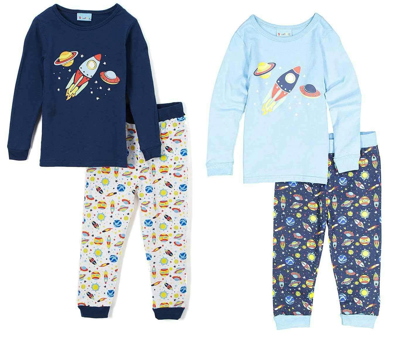 Wholesale Infant Boys Pajamas Spaceship Print Sizes 624M (SKU