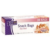 Snack Zip Seal Bags - 35 Bags per Box