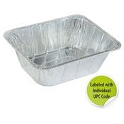 Aluminum Pans - Extra Deep Dish, 1/2 Size