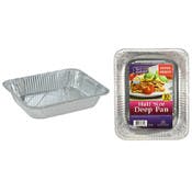 Aluminum Deep Pans - Half Size, 10 Pack