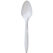 Plastic Spoons - White, Medium Weight, 1000-Pack