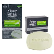 Dove Men's 3-in-1 Moisturizing Cream Bar Soap, 3.75 oz - 6 Pack