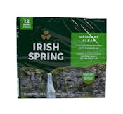 Irish Spring Original Clean Bar Soap - 12 Pack, 2.7 oz