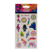 Trolls DreamWorks Stickers - Assorted, 4 Sheet