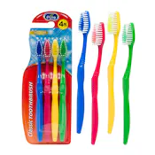Classic Toothbrushes - Assorted, 4 Pack