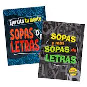 Find a Word Spanish Puzzle Book,  80 Pages - Two Titles