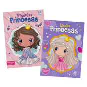 Spanish Princess Coloring Books, 80 Pages - Two Titles