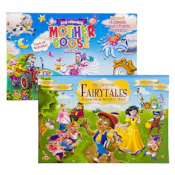 Coloring and Activity Mats: Mother Goose and Fairy Tales - Two Titles