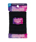 Hair Ties - 24 Pieces, Black