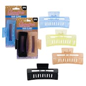 Hair Claws - 4", Assorted Colors