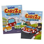Locos Carzzz Coloring Books, Bilingual Spanish - 80 Pages