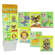 Spanish Dinosaur and Animal Coloring Books, 24 Pages - Six Titles