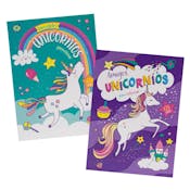Unicorn Coloring Books, Spanish - 128 Pages
