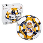 Real Madrid CF Official Licensed Soccer Ball, Gold and Navy - Size 5