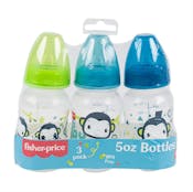 Fisher Price Bottles - Assorted, 3pk