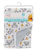 Disney Baby Blankets - White & Gray, 30"x40"