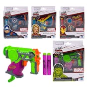 Marvel Nerf Gun, Assorted - 4 Piece