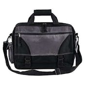 Portfolio Bags - 17" x 16", Black / Gray