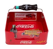 Coca-Cola Napkin Dispensers - Red, Coke Bottle Handle