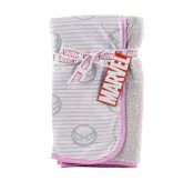 Marvel Spiderman Baby Blankets - Pink & Gray
