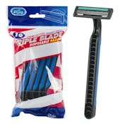 Men's Triple Blade Disposable Razor - 10 Pack