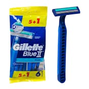 Gillette Blue 2 Razor Plus - 6 Pack