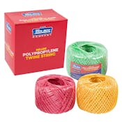 Twine Rope, Assorted Colors - 492' Long