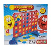 Connecting Games - 43 Pieces, Blue/Yellow/Red