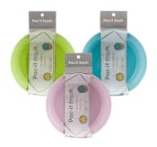 Plastic Dinnerware Bowls - Pastel Colors, 7"