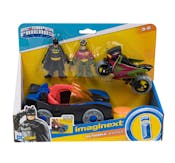 Batman & Robin Playsets - Car & Bike Included