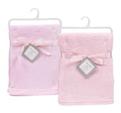 Pink Baby Blankets - 0-9M, 30" x 30"