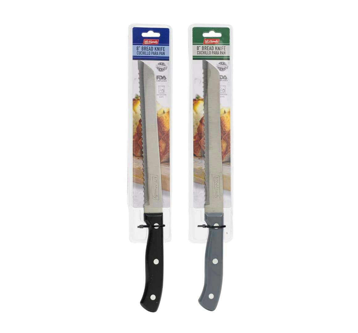 Bread Knife - 8", 2 Assorted Colors