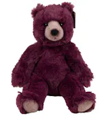 Aurora Burgundy Humphrey Bear - 11"