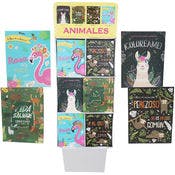 Spanish Animals Coloring Books - Assorted, 32 Pages
