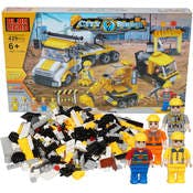 Construction Site Building Brick Sets - 429 Pieces