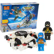Space Explorer Building Brick Playset, 120 Piece