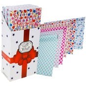 Gift Wrap Rolls - Assorted Fun Prints, 20 sq. ft.