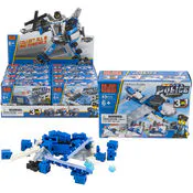 Building Brick Sets - Police Vehicles, 40-49 Pieces