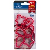 Holiday Cookie Mold Sets - 6 Shapes