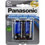 Panasonic C Batteries - 2 Pack